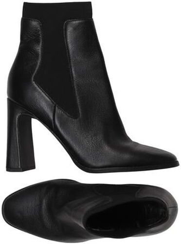 Damen Stiefelette, schwarz, Gr. EU 37, Leder - Second Hand - Zign - Modalova