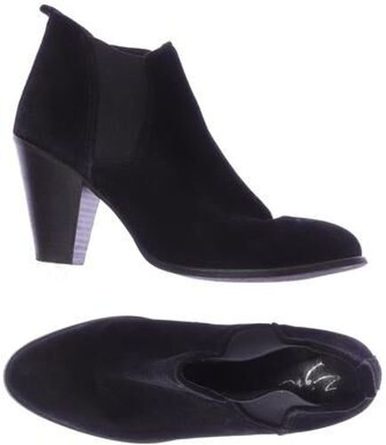 Damen Stiefelette, schwarz, Gr. EU 41, Leder - Second Hand - Zign - Modalova