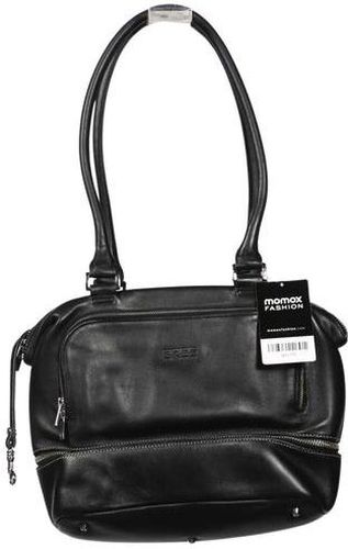 Damen Handtasche, schwarz, Leder - Second Hand - Bree - Modalova