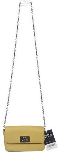 Damen Handtasche, gelb, Leder - Second Hand - Furla - Modalova