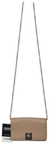 Damen Handtasche, beige, Leder - Second Hand - Furla - Modalova