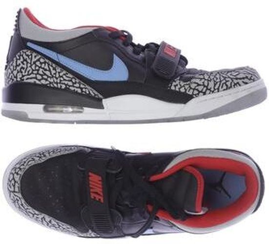 Air Jordan Herren Sneakers, schwarz, Gr. EU 45, Kunstleder, Leder - Second Hand - Nike - Modalova