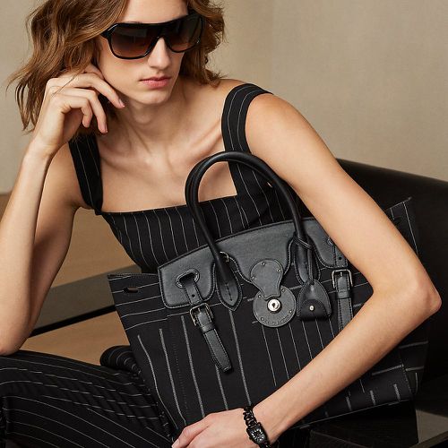 Soft Ricky 33 Pinstripe Patchwork Bag - Collection - Modalova