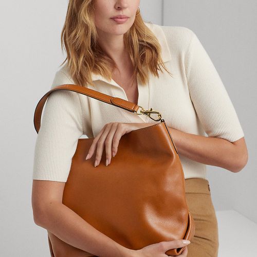 Leather Large Kassie Shoulder Bag - Lauren - Modalova