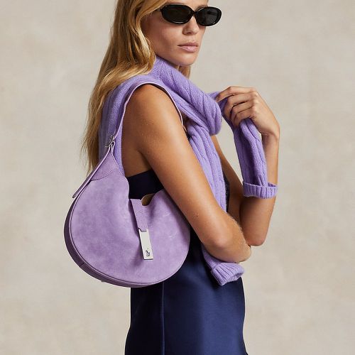 Polo ID Suede Small Shoulder Bag - Polo Ralph Lauren - Modalova