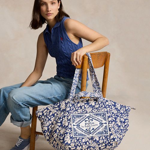 Quilted Floral Cotton Extra-Large Tote - Polo Ralph Lauren - Modalova