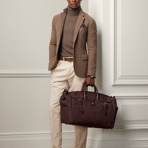 Cooper Pebbled Calfskin Duffel - Purple Label - Modalova