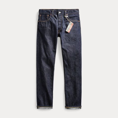 Low Straight Once-Washed Selvedge Jean - RRL - Modalova