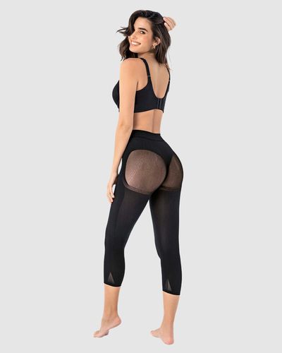 Invisible high-waisted capri shaper - Leonisa - Modalova