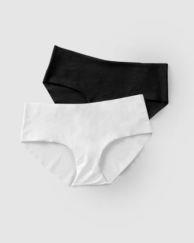 Paquete x 2 bragas tipo culotte invisibles ultraplanas sin elásticos - Leonisa - Modalova