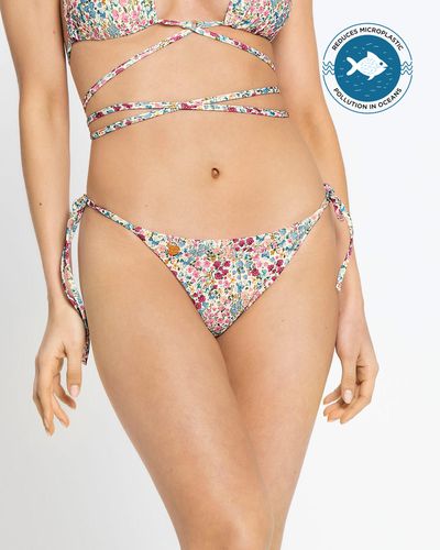 Braga de bikini ecoamigable BIO-PET con laterales anudables - Leonisa - Modalova