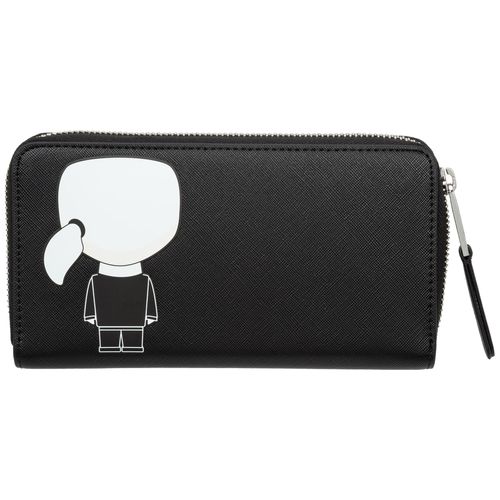 Women's wallet coin case holder purse card bifold k/iconik - Karl Lagerfeld - Modalova