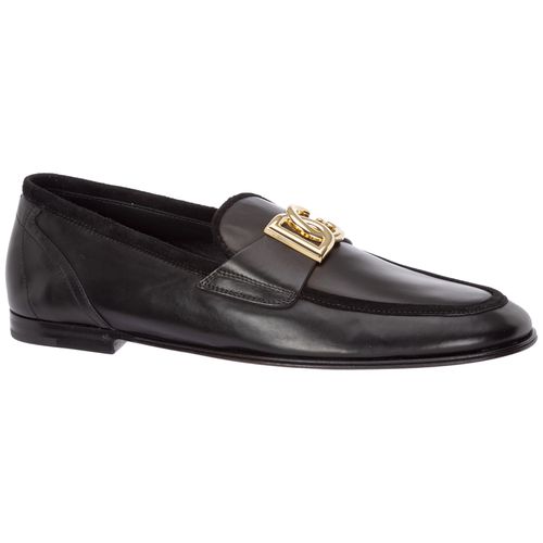 Men's leather loafers moccasins - Dolce&Gabbana - Modalova