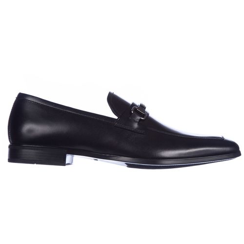 Men's leather loafers moccasins - Prada - Modalova