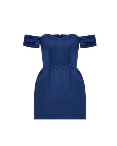 LOLITA DRESS NAVY BLUE - BALYKINA - Modalova