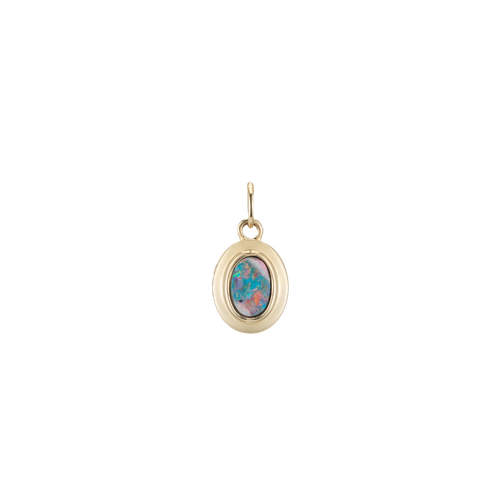 Opal & Gold Charm - Ali Grace Jewelry - Modalova