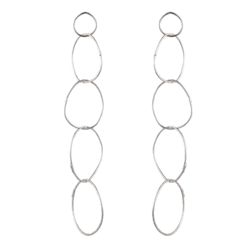 Sterling Five Drop Earrings - Ali Grace Jewelry - Modalova