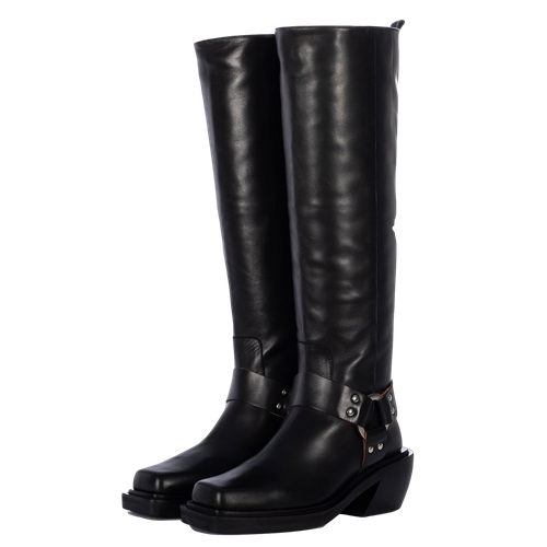Kansas Black Biker Boots - Toral - Modalova