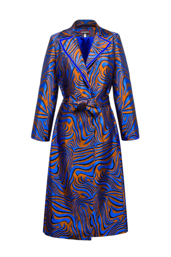 Blue Marilyn Coat № 23 - ANDREEVA - Modalova
