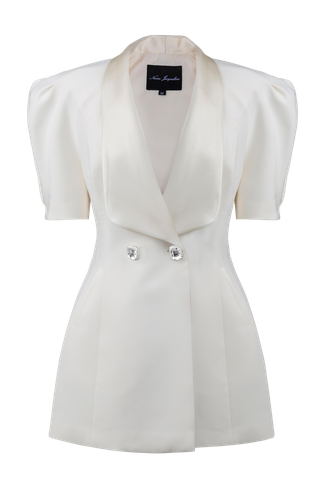 Alia Dress (White) - Nana Jacqueline - Modalova