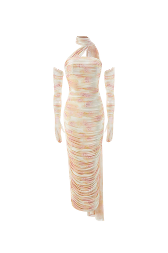 Gia Dress (Coral) - Nana Jacqueline - Modalova