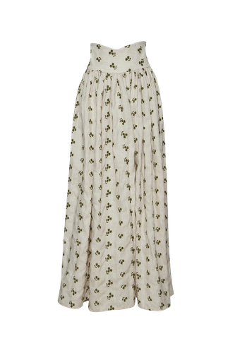 Baya del Bosque Embroidered Ankle Skirt - Dos Marquesas - Modalova