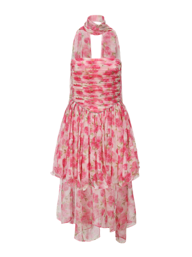 Chloe Dress (Pink Print) - Nana Jacqueline - Modalova