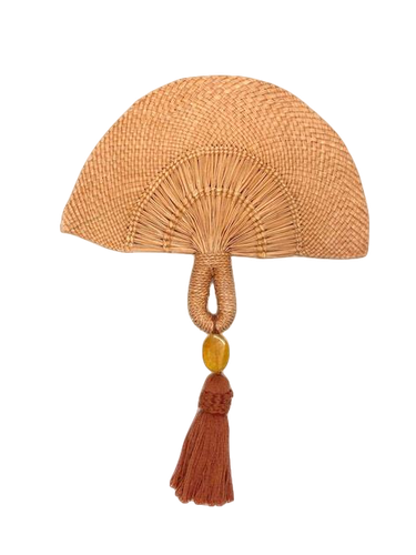 Calliope Raffia Hand Fan - Ara Sunwear - Modalova