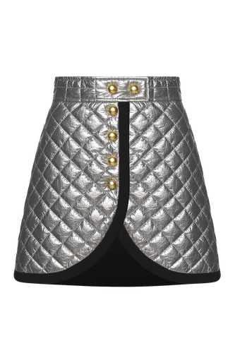 DIAMOND QUILTED MINI SKIRT - KEBURIA - Modalova