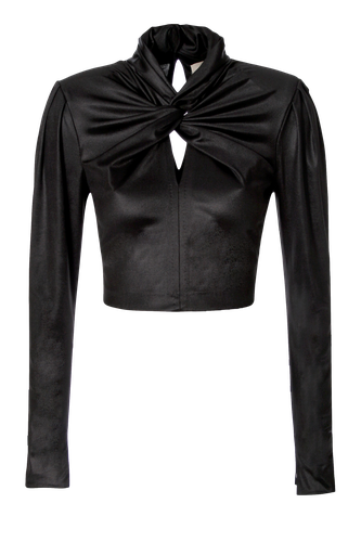 Blouse Dalia Power Black - AGGI - Modalova