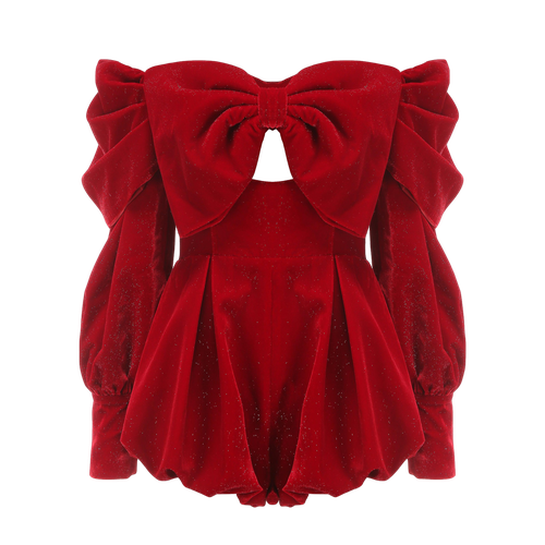 Averi Red Jumpsuit (Final Sale) - Nana Jacqueline - Modalova