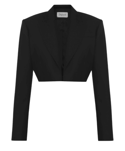 Cropped Blazer - Dalood - Modalova