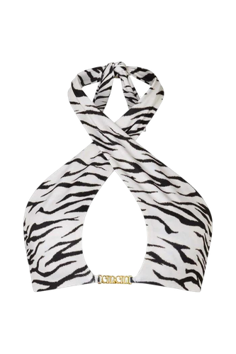 Tidal' Bikini Top - Animal - Cin Cin - Modalova