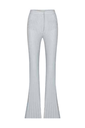 Doxy Flared Cotton Trousers - Nazli Ceren - Modalova