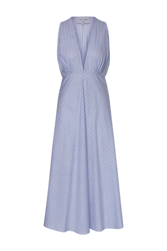 Jain Tie Back Dress in Cotton - Nazli Ceren - Modalova