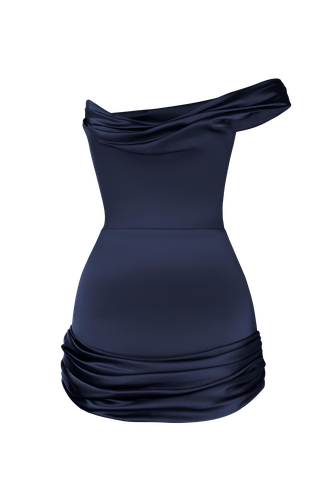 CASSIE DRESS NAVY-BLUE - BALYKINA - Modalova
