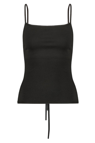 Black On Black Top - GUDU - Modalova