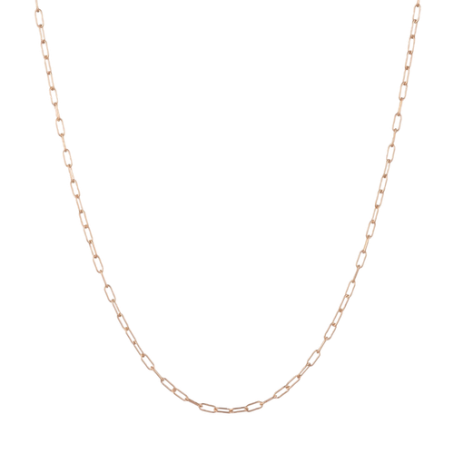 Rose Gold Rounded Paperlink Chain - Ali Grace Jewelry - Modalova