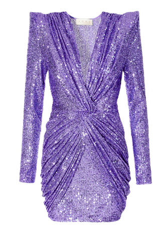 Dress Jennifer Purple Opulence - HALEWSKI - Modalova