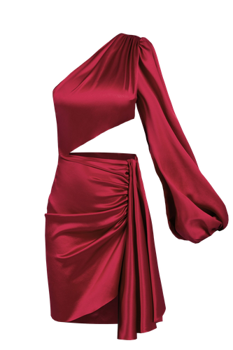 Side sleeve mini dress - Maria Kokhia - Modalova