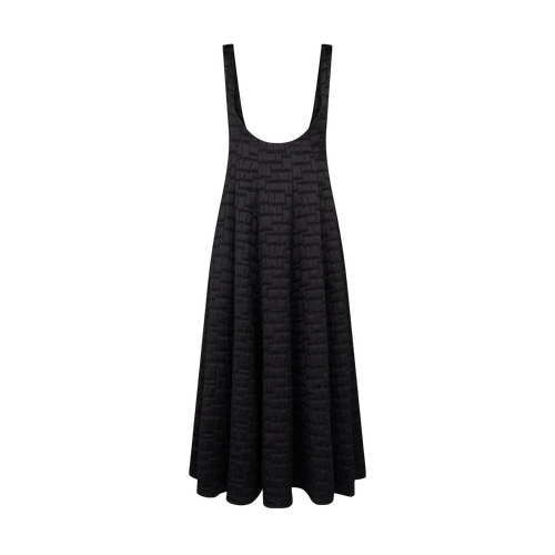 Quilted Overall Dress - AMA the Label - Modalova