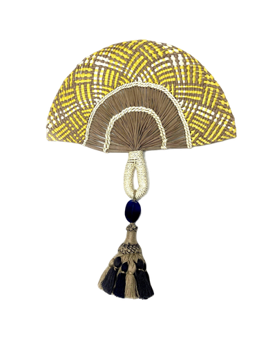 Atena Raffia Hand Fan - Ara Sunwear - Modalova
