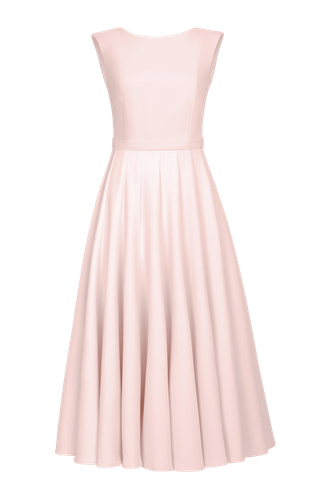 ARIOSE pastel pink midi dress - UNDRESS - Modalova