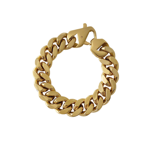 Gold Chain Link Bracelet - Anisa Sojka - Modalova