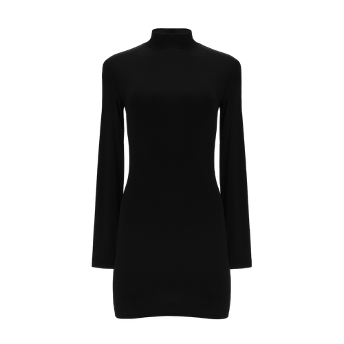 Open-back mini dress in black - Lita Couture - Modalova