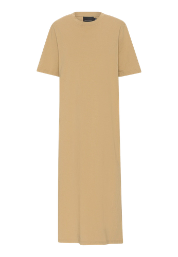 Jannet T-shirt Dress - Safari - HERSKIND - Modalova