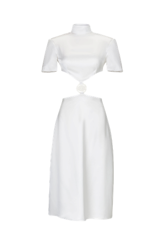 Paloma Blanca Silk Dress - Vestiaire d'un Oiseau Libre - Modalova