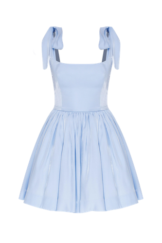 Sibby Baby Blue Dress - Nazli Ceren - Modalova