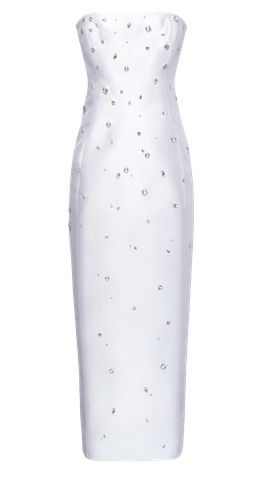 Crystal Strapless Maxi Dress - NDS The Label - Modalova