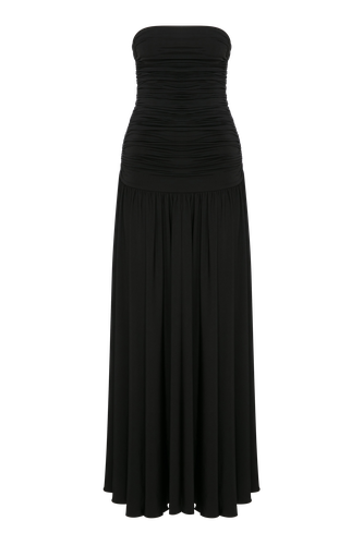 Amber Strapless Jersey Long Dress in - Nazli Ceren - Modalova